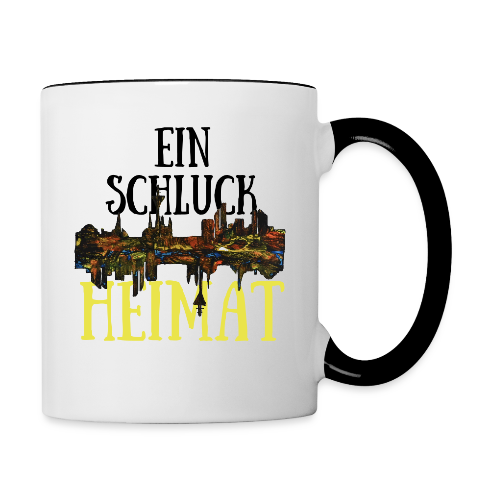 Tasse - Weiß/Schwarz