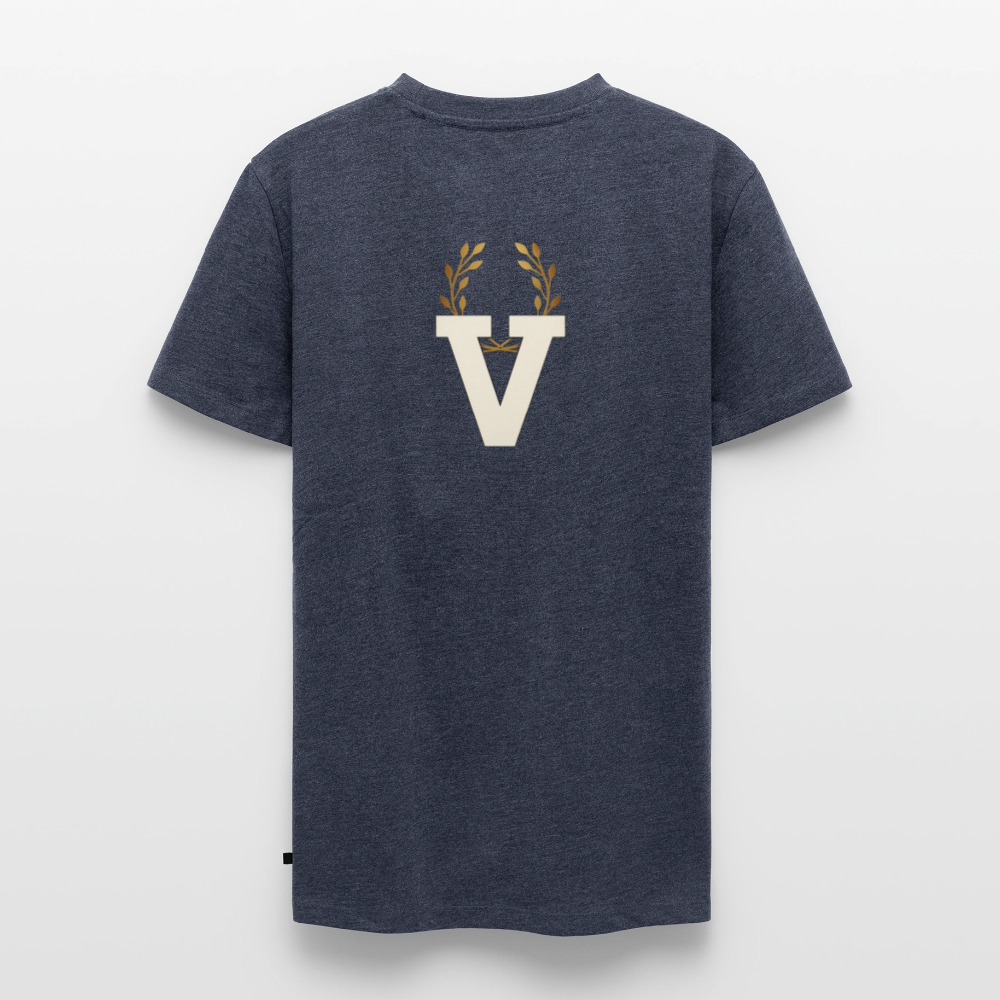 Männer Premium T-Shirt Zirkulation - Jeansblau 