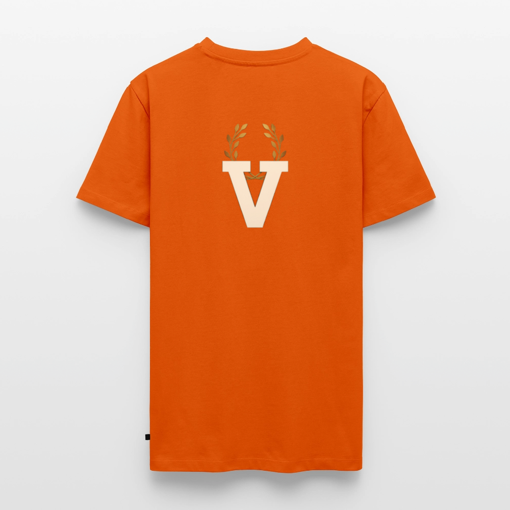 Männer Premium T-Shirt Zirkulation - Orange 