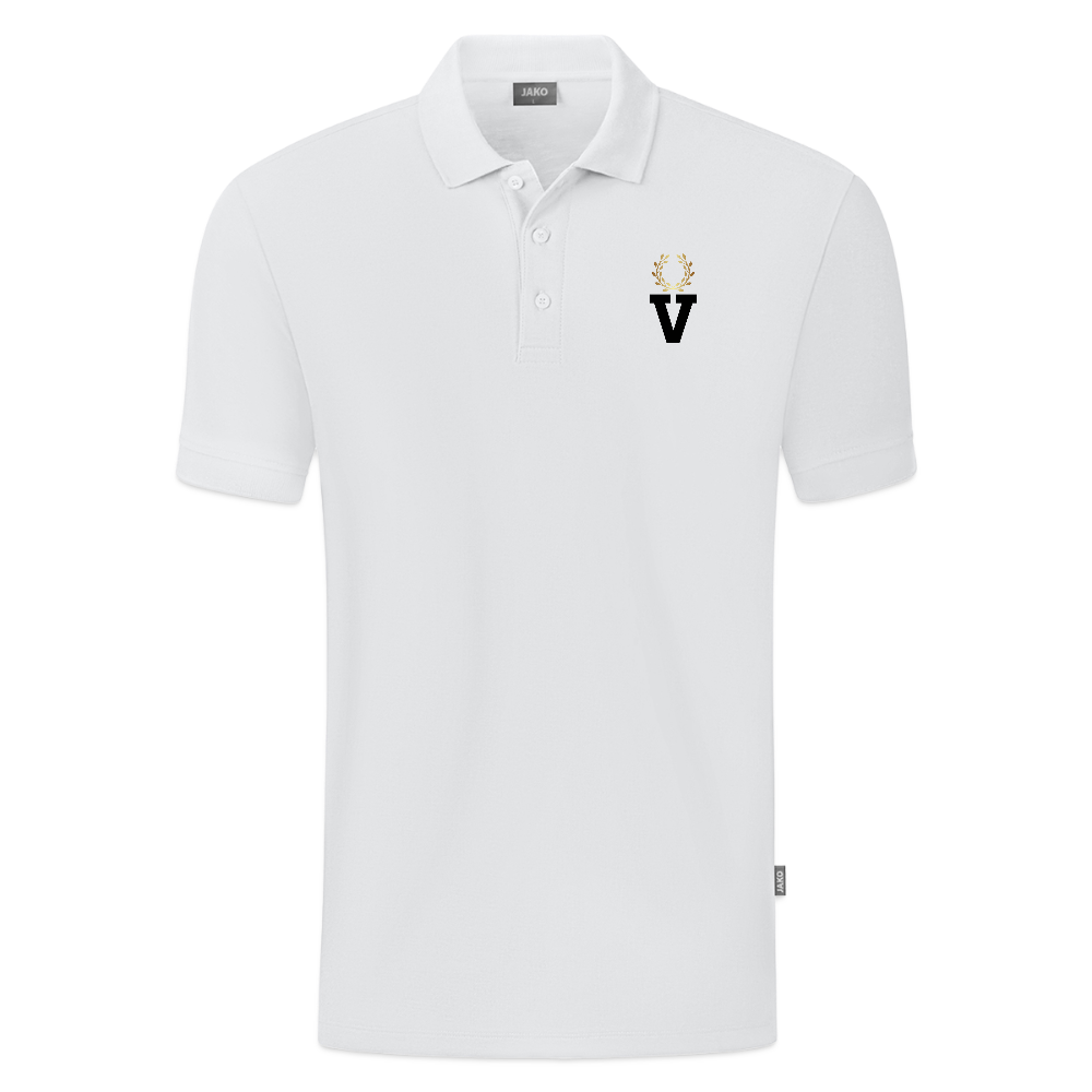 JAKO Männer Polo Organic - Weiß