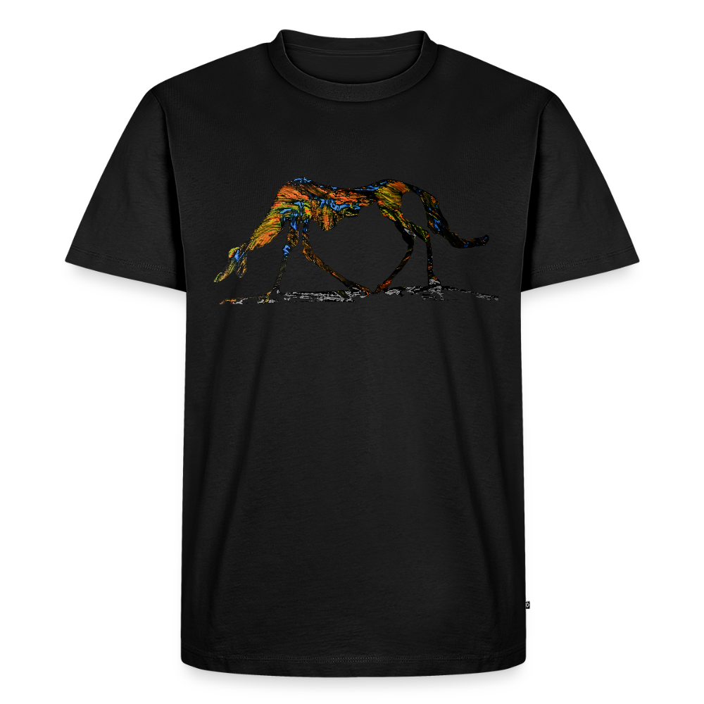 Männer Premium T-Shirt Lucy - Schwarz