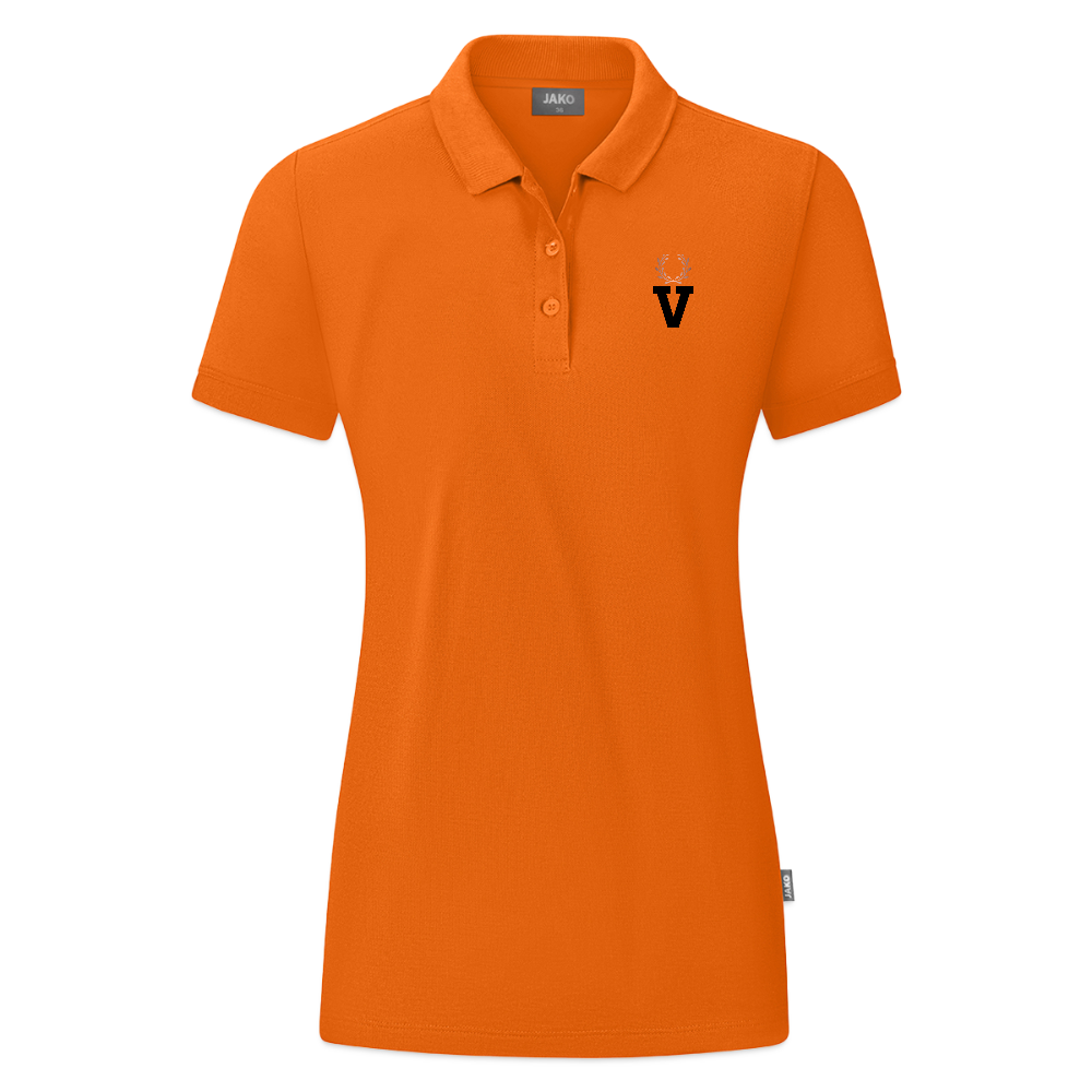 JAKO Frauen Polo Organic - Neonorange