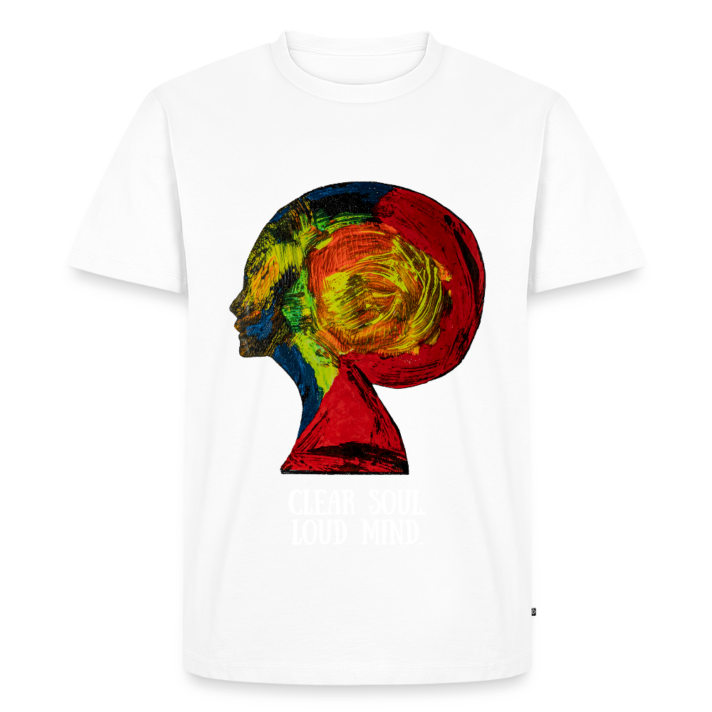 Männer Premium  T-Shirt Gaia - Weiß