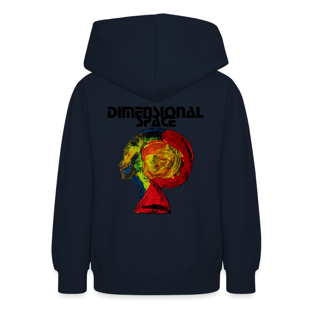 Teenager Hoodie Gaia Backprint - Navy