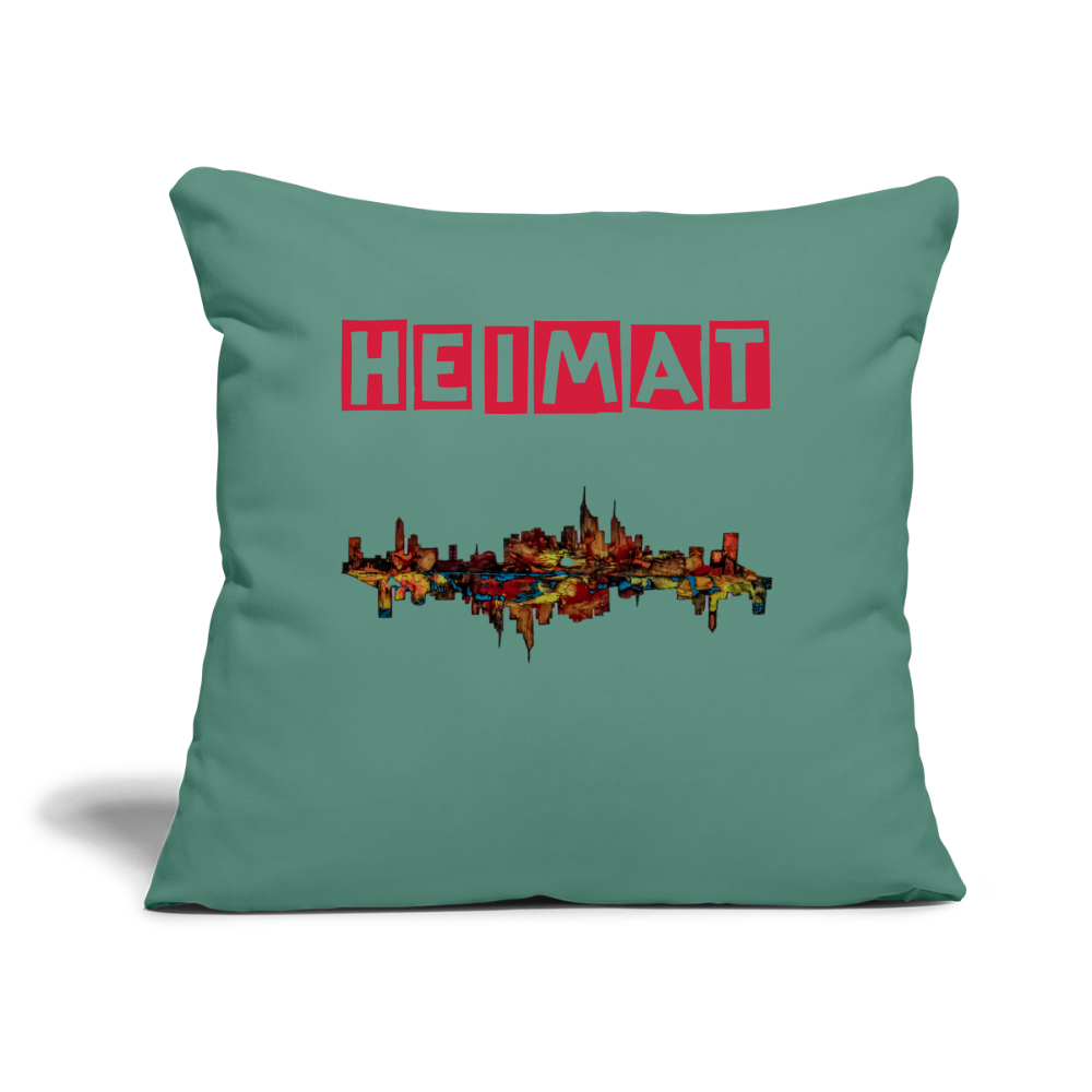 Sofakissen mit Füllung 44 x 44 cm - Tanngrün