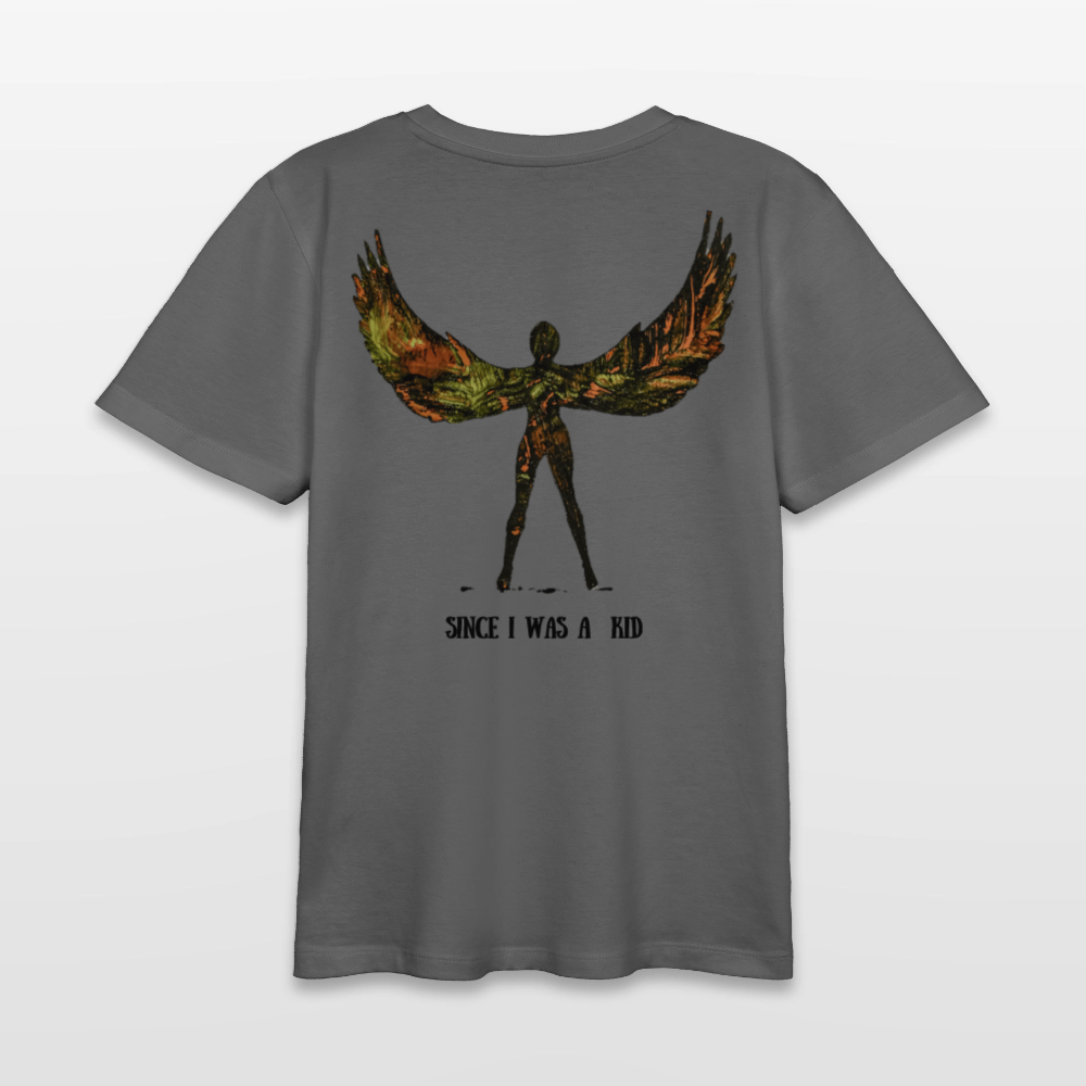 Unisex Teenager T-Shirt Light - Anthrazit