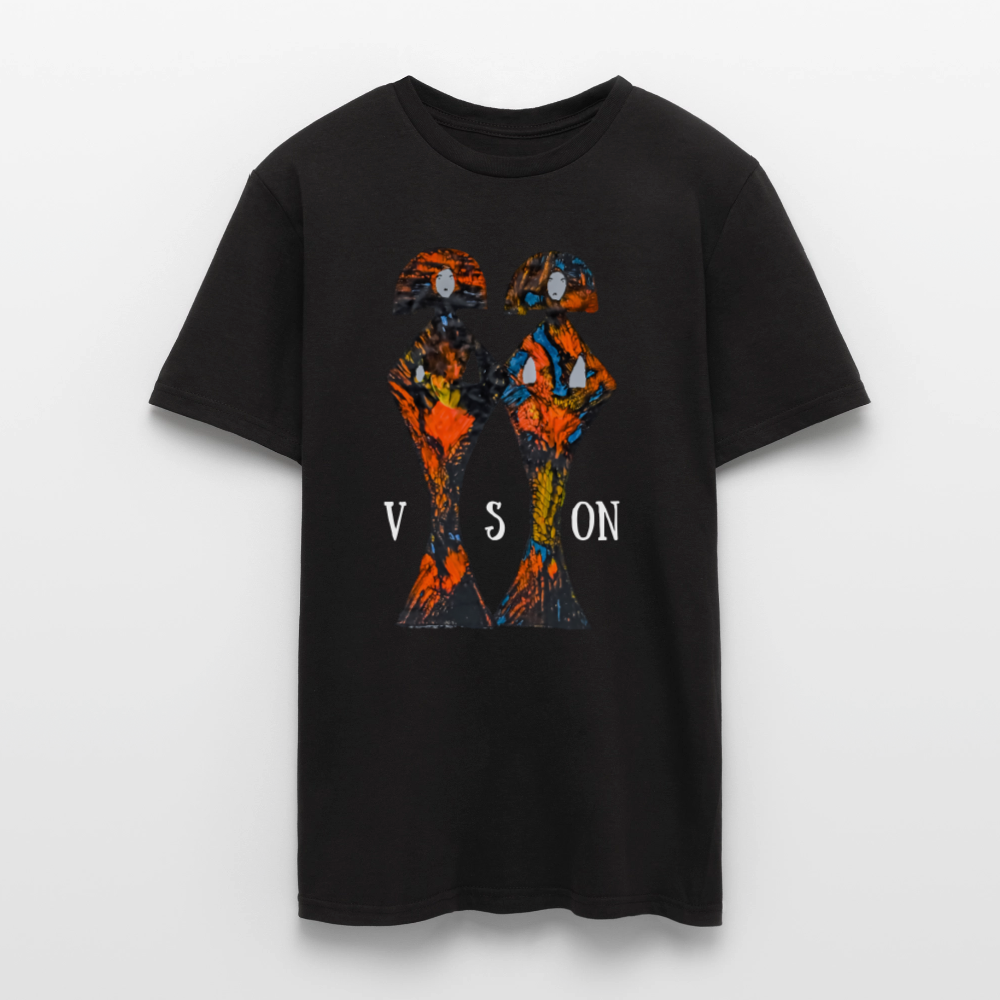 Männer T-Shirt Geishas - Schwarz