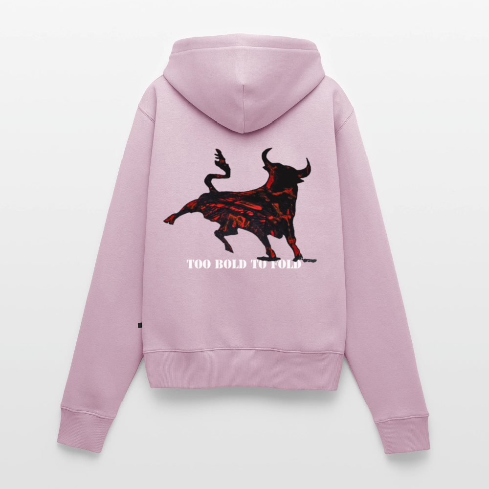 Frauen Kapuzenjacke Torro Backprint - Altrosa