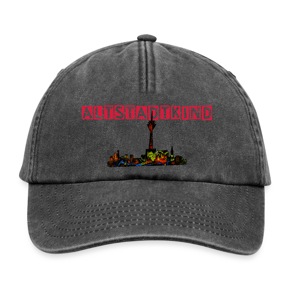 Relaxed Vintage Cap - Vintage Schwarz