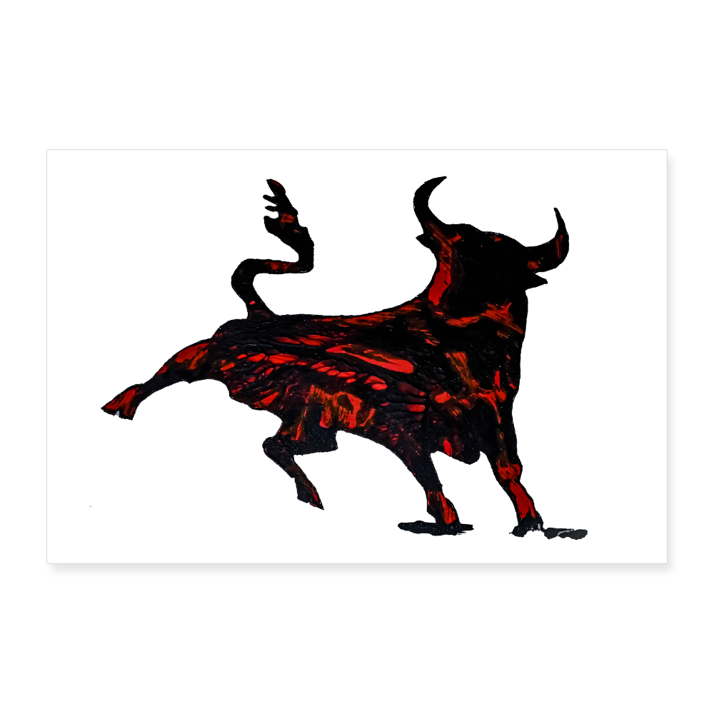 Poster 60x40 cm - Weiß