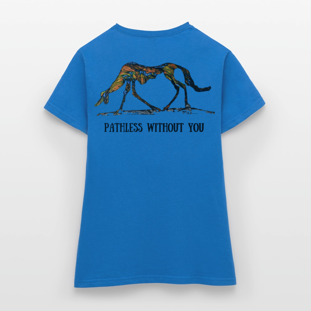 Frauen T-Shirt Lucy - Royalblau