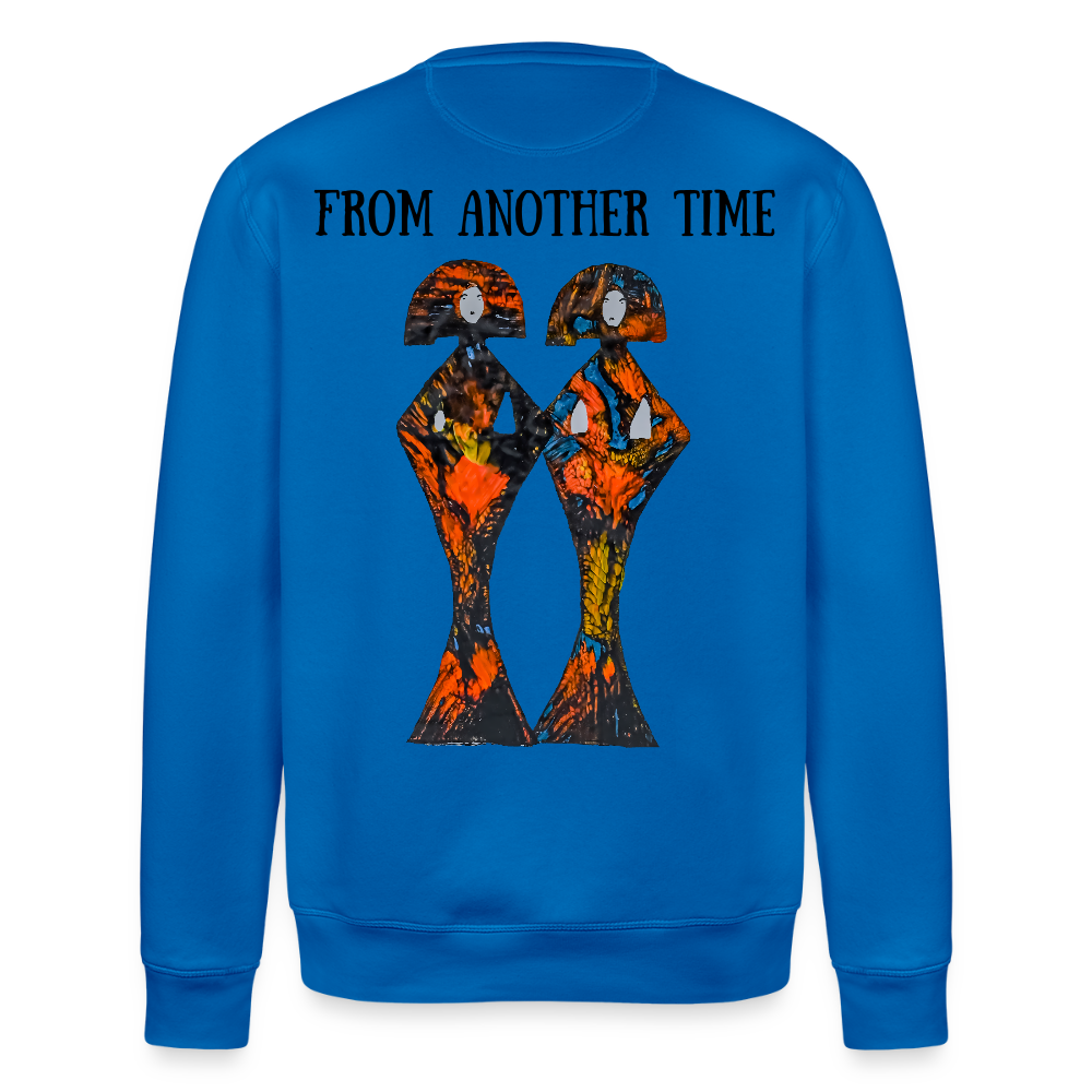 Unisex Bio Pulli Geishas Backprint - Königsblau