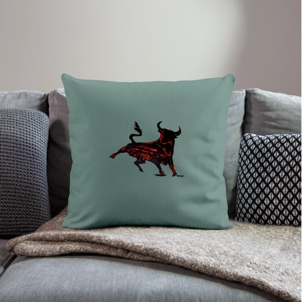 Sofakissenbezug 44 x 44 cm - Tanngrün