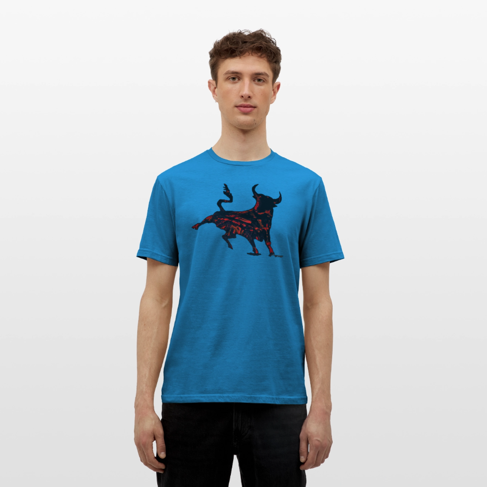 Männer T-Shirt Torro - Royalblau