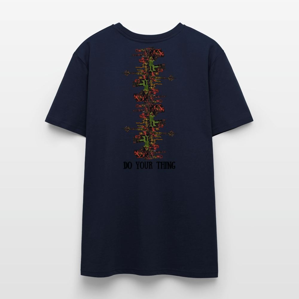 Unisex T-Shirt Düsseldorfer Skyline V.9 - Navy