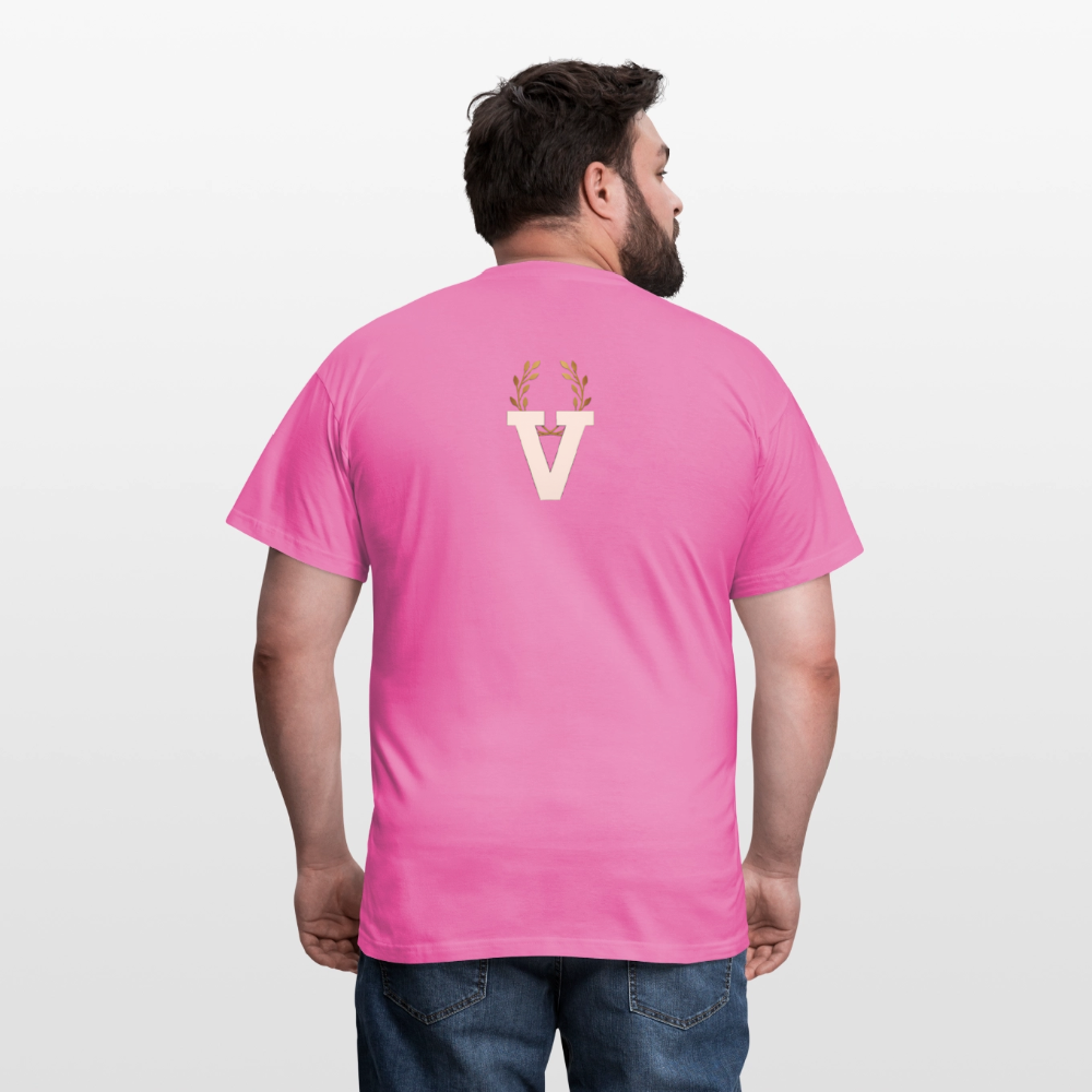 Männer T-Shirt Düsseldorfer Skyline V.7 - Pink