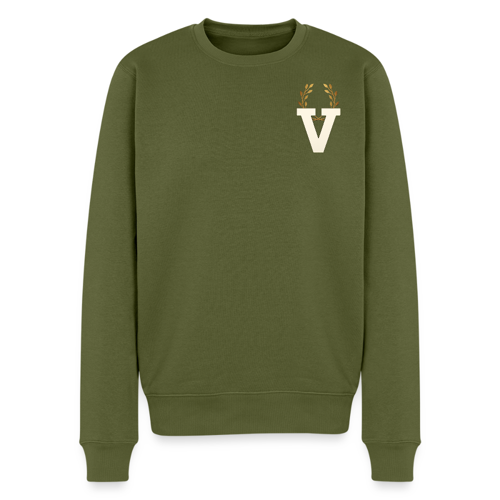 Männer Pulli Gaia Backprint - Khaki