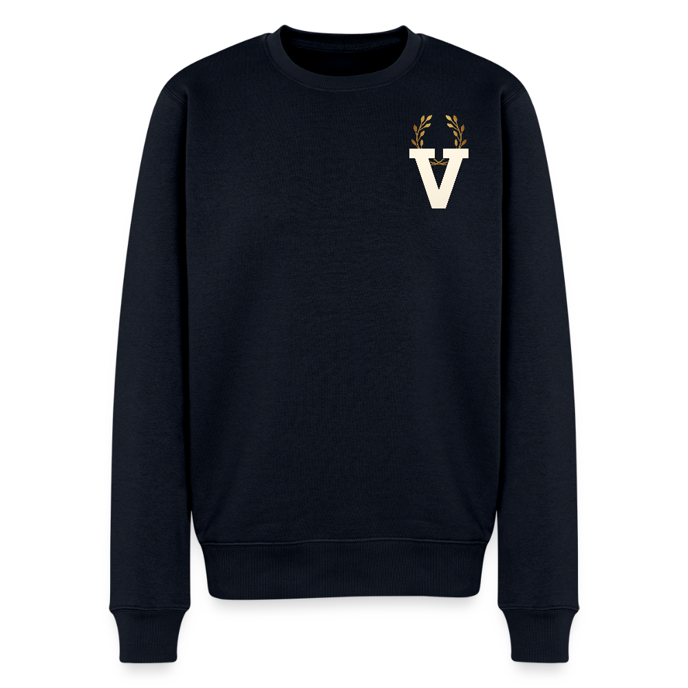 Männer Pulli Presence Backprint - Navy