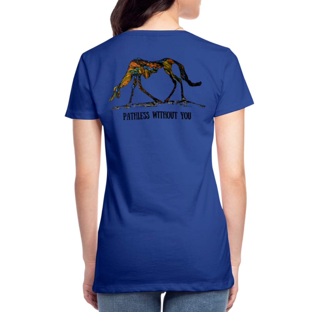 Women Premium T-Shirt Lucy - Königsblau