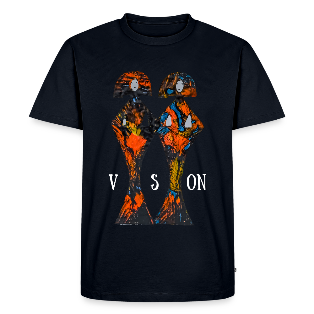 Männer Premium T-Shirt Geishas - Navy