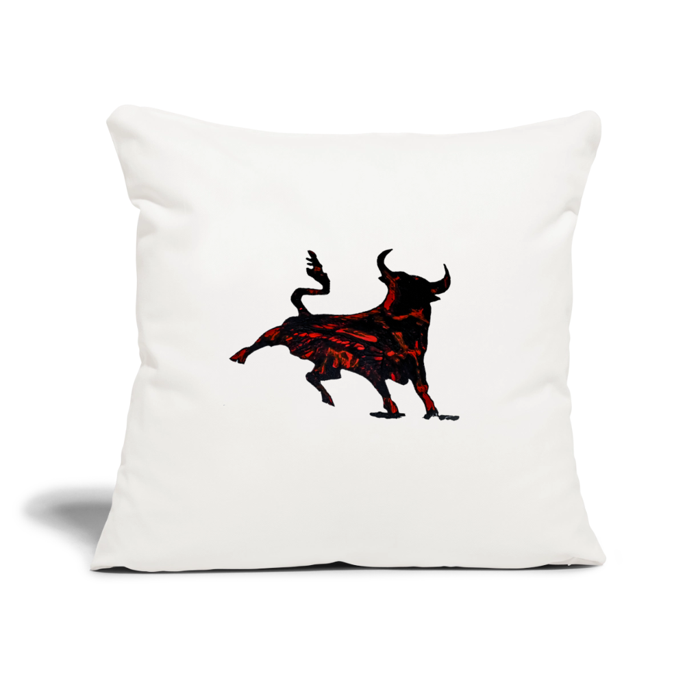 Sofakissenbezug 44 x 44 cm - Naturweiß 