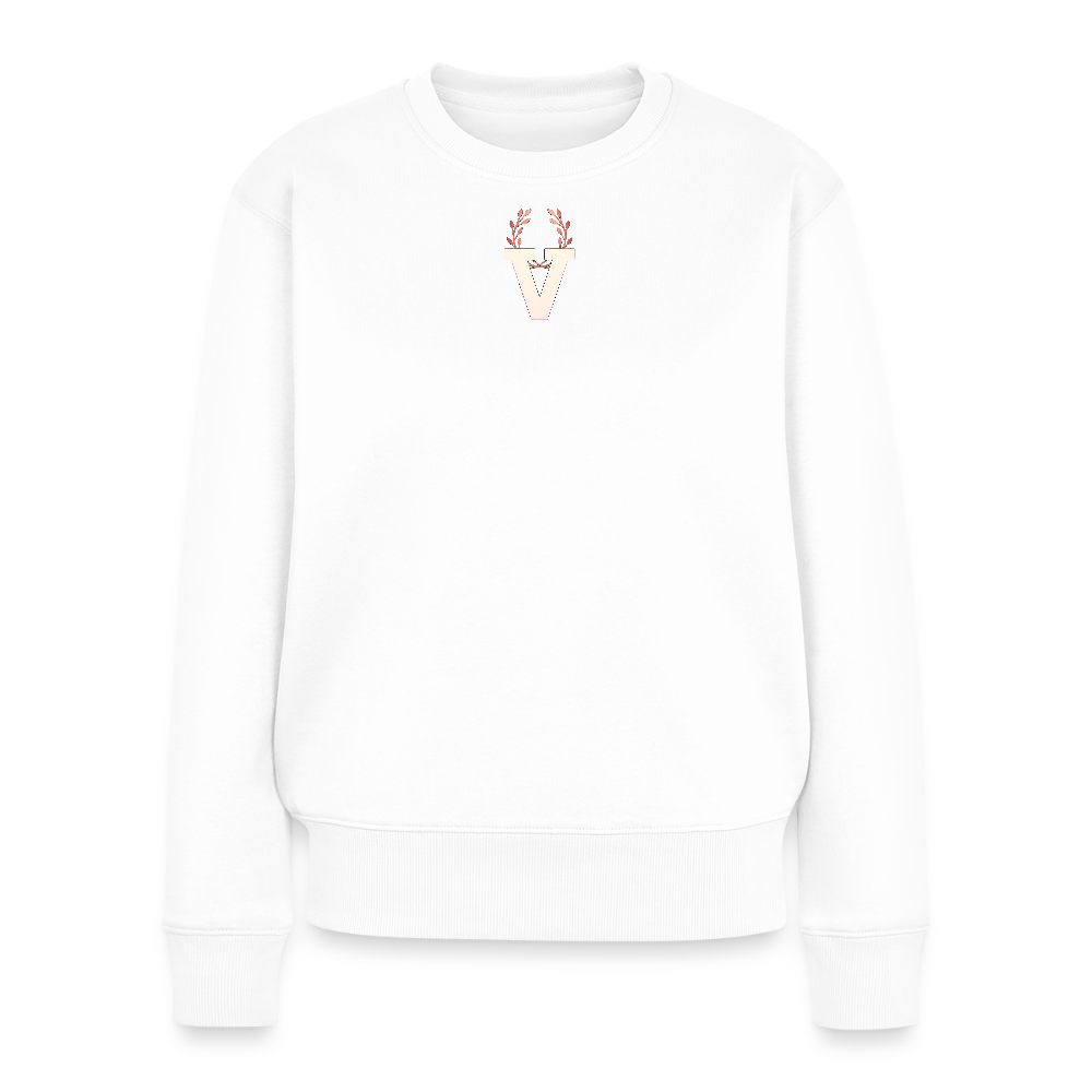 Frauen Pulli Geishas Backprint - Weiß