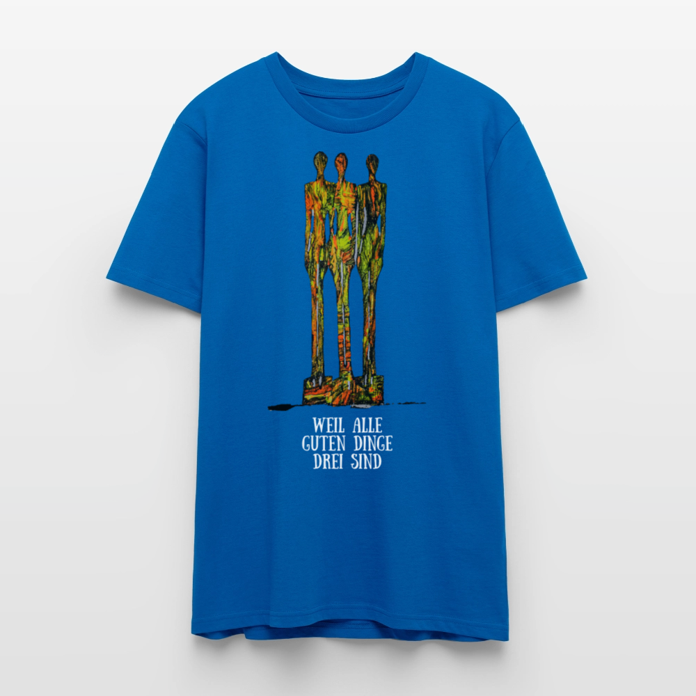 Unisex T-Shirt Hendriks - Pfauenblau