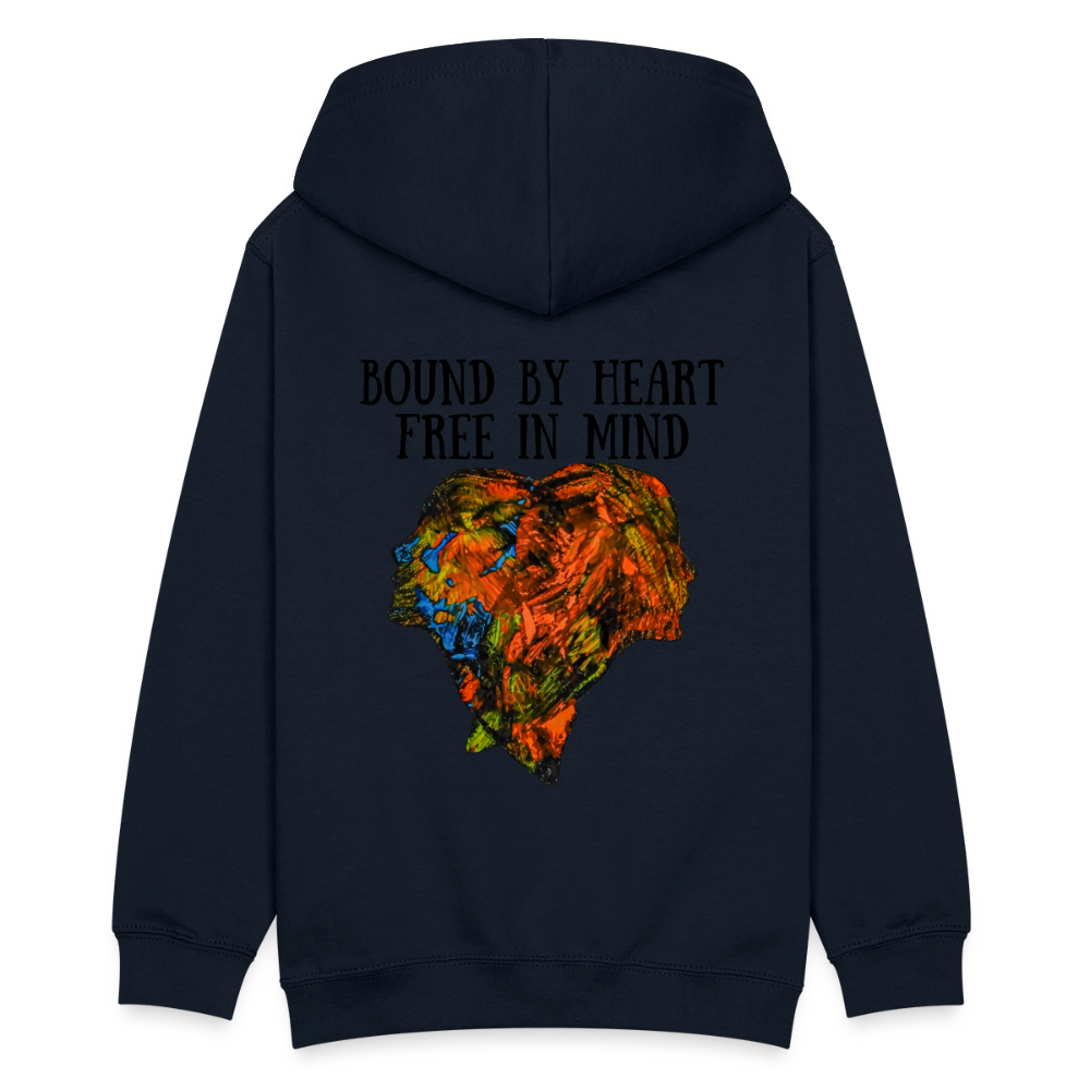 Teenager Hoodie Espejo Backprint - Navy