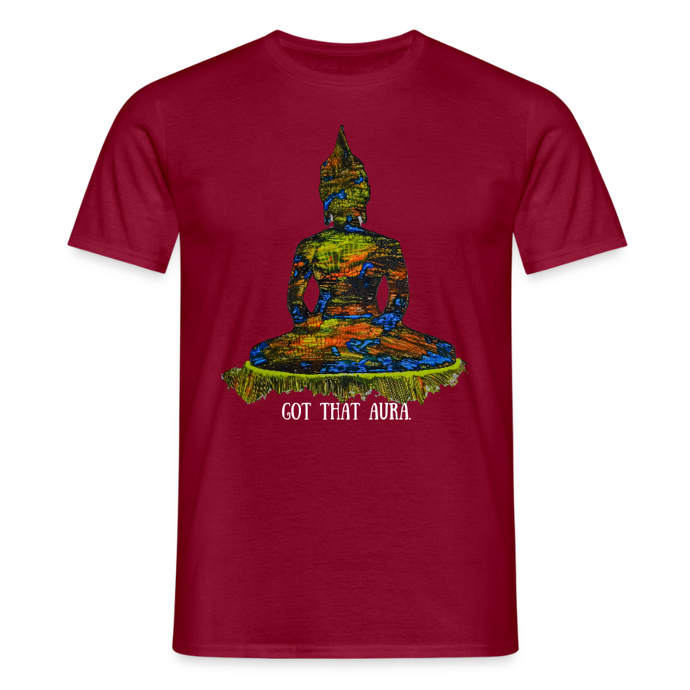 Männer T-Shirt Zirkulation - Ziegelrot