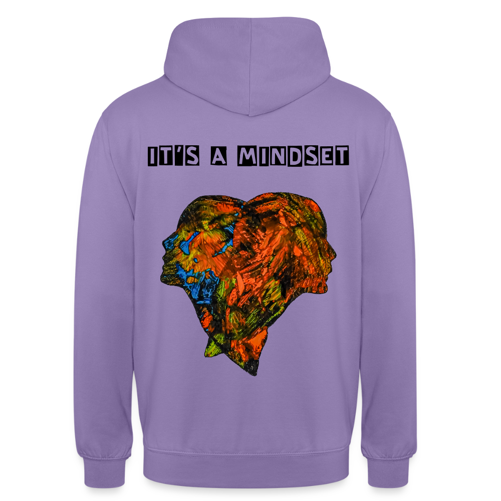 Unisex Hoodie Espejo Backprint - Lavendel