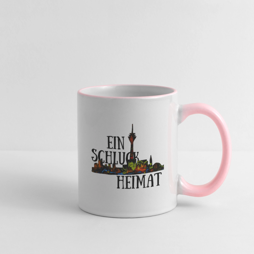 Tasse - Weiß/Pink