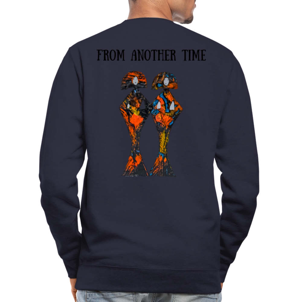 Unisex Pulli Geishas Backprint - Navy