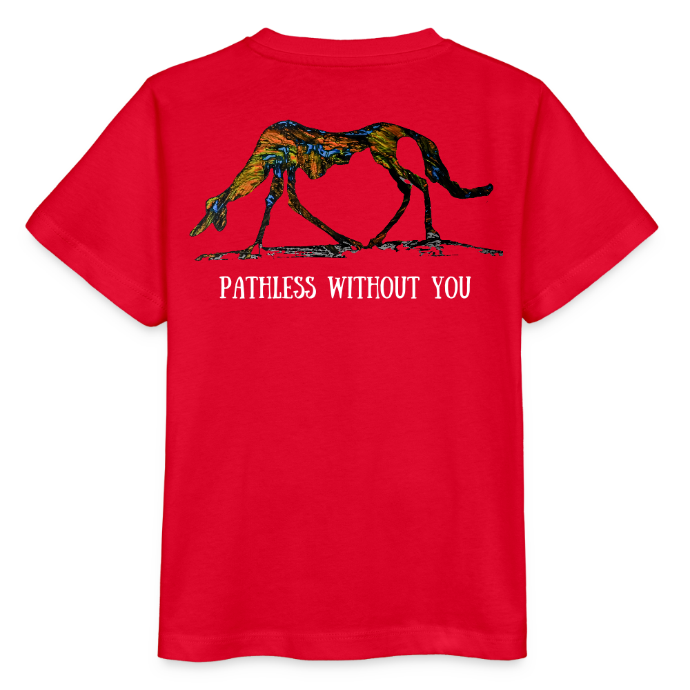 Unisex Kinder T-Shirt Lucy - Rot