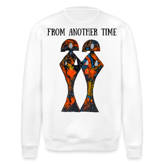 Unisex Bio Pulli Geishas Backprint - Weiß