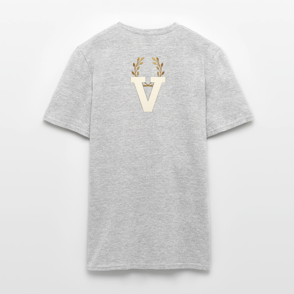 Männer T-Shirt - Grau meliert