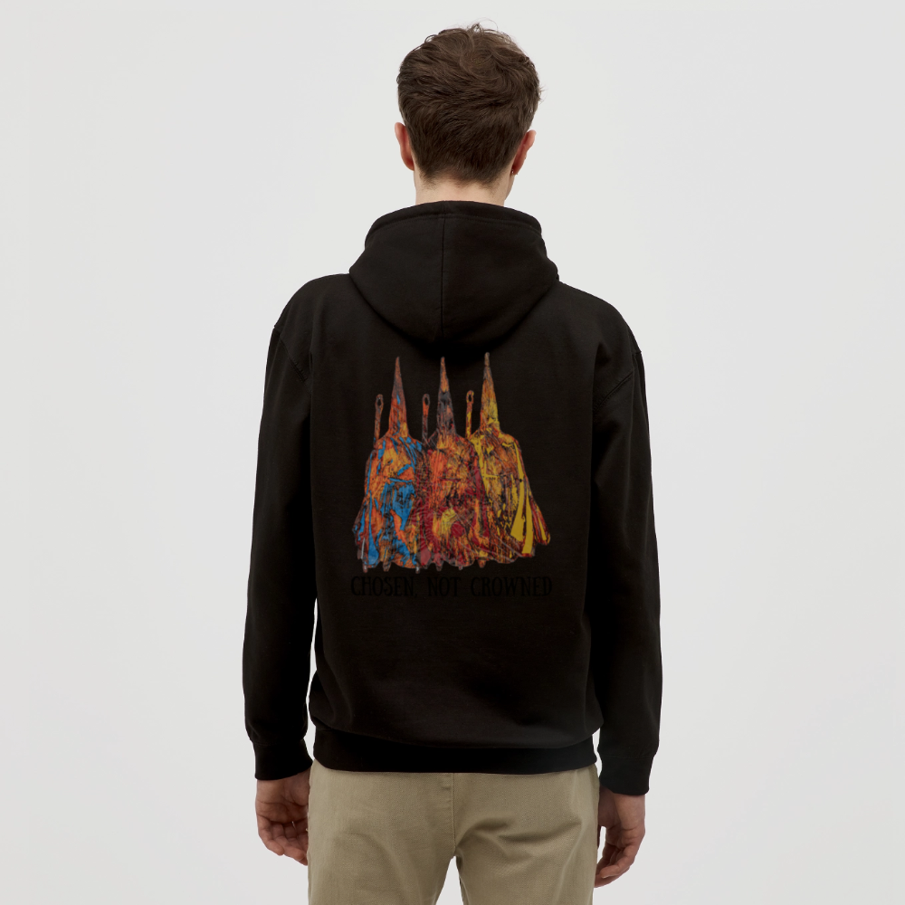 Unisex Hoodie Nazzarener Backprint - Schwarz