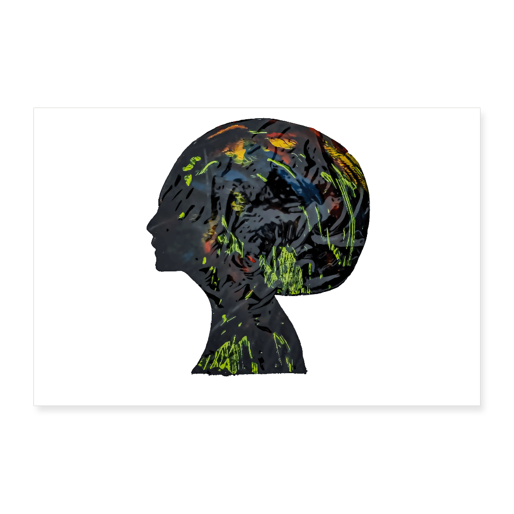 Poster 30x20 cm - Weiß