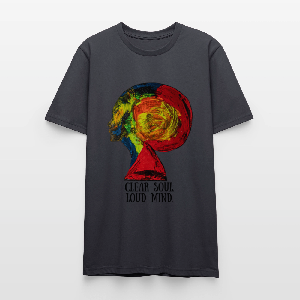 UnisexT-Shirt Gaia - Dunkles Graublau