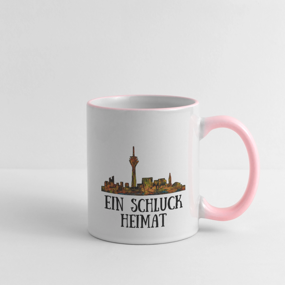 Tasse - Weiß/Pink