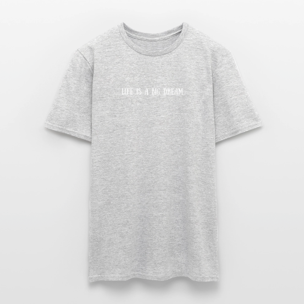 Männer T-Shirt - Grau meliert