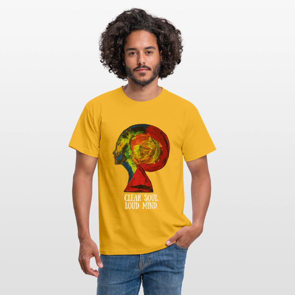 Männer T-Shirt Gaia - Gelb
