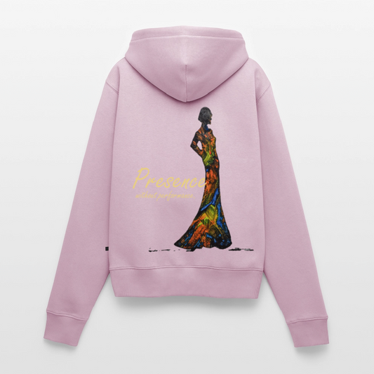 Frauen Kapuzenjacke Presence Backprint - Altrosa