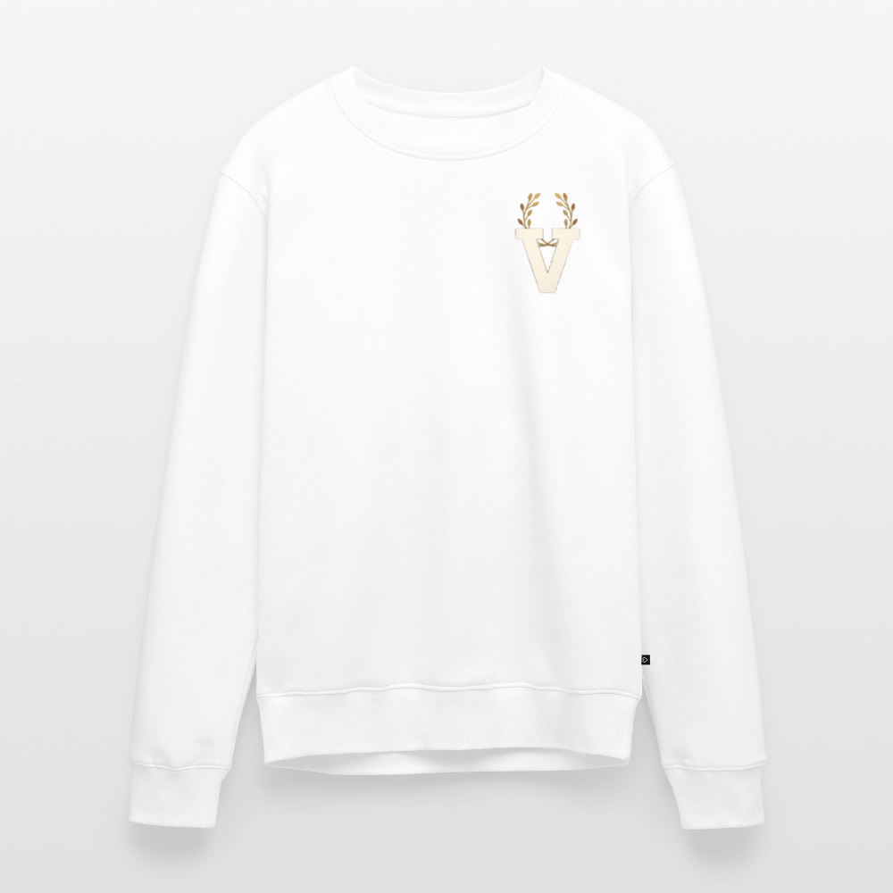 Männer Hoodie Düsseldorfer Skyline Backprint - Weiß