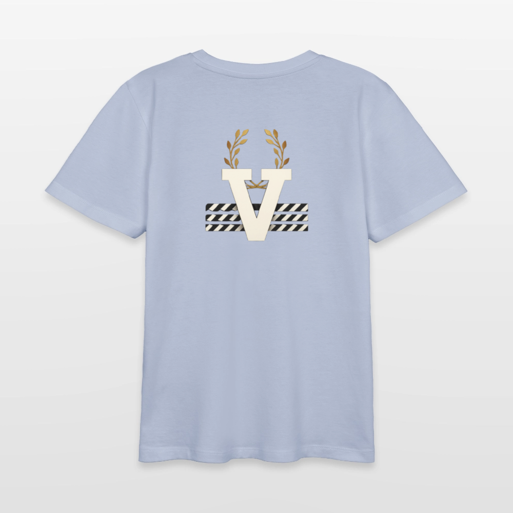 Unisex Teenager T-Shirt Zirkulation - Lavendel-Violett