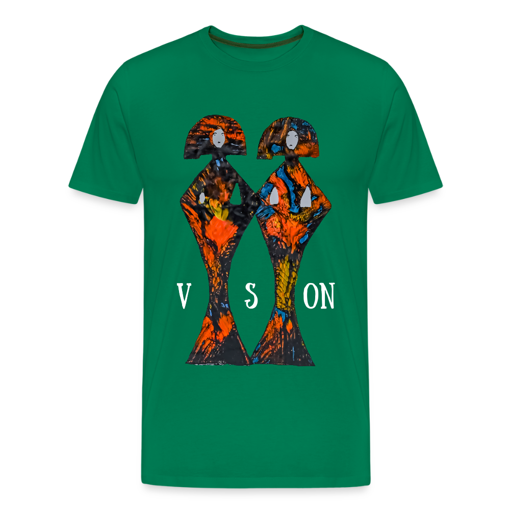 Männer Premium T-Shirt Geishas - Kelly Green