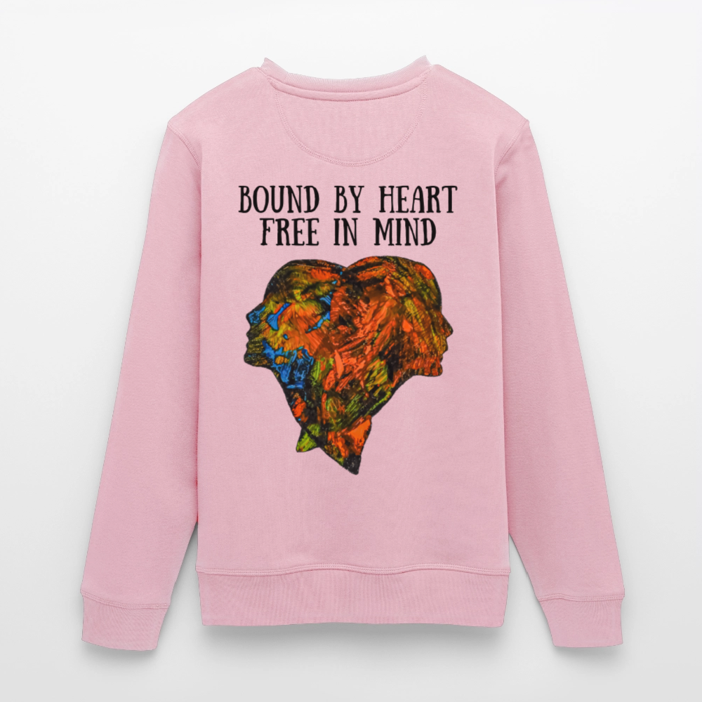 Unisex Bio Pulli Espejo Backprint - Hellrosa