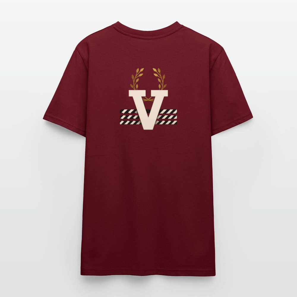 Unisex T-Shirt Hendriks - Burgunderrot