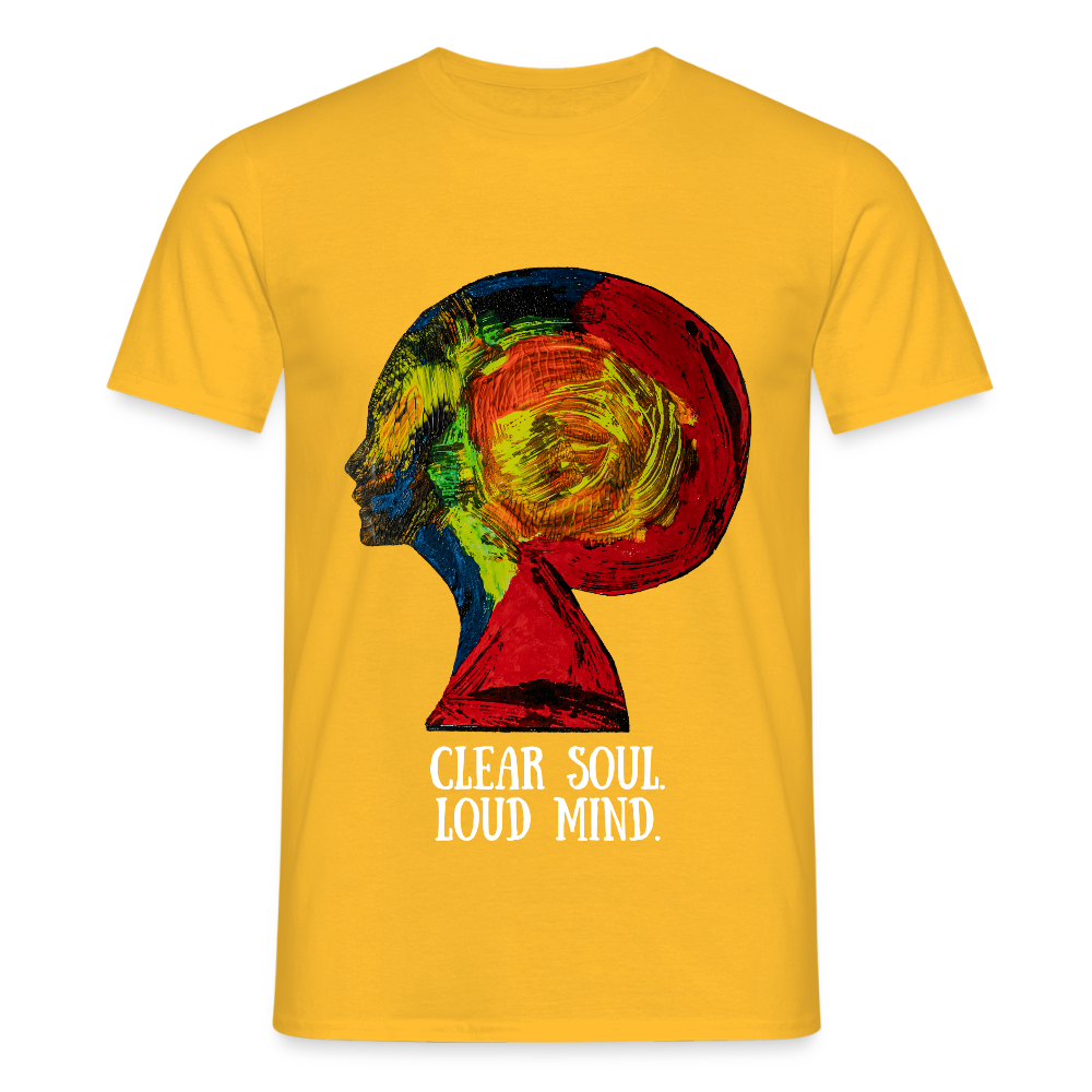 Männer T-Shirt Gaia - Gelb