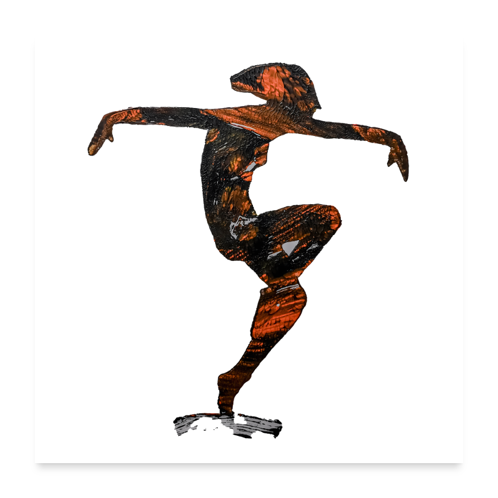 Poster Balance - Weiß