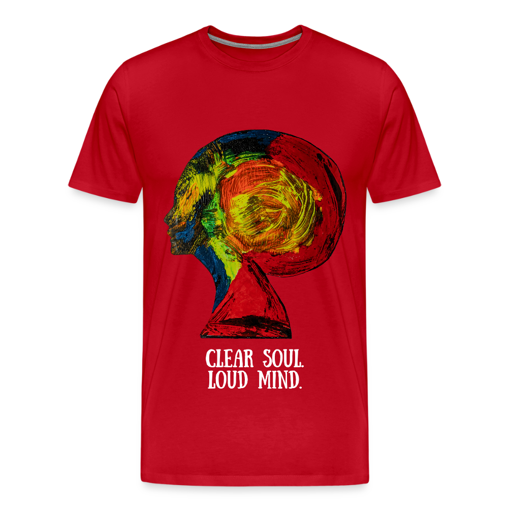 Männer Premium  T-Shirt Gaia - Rot